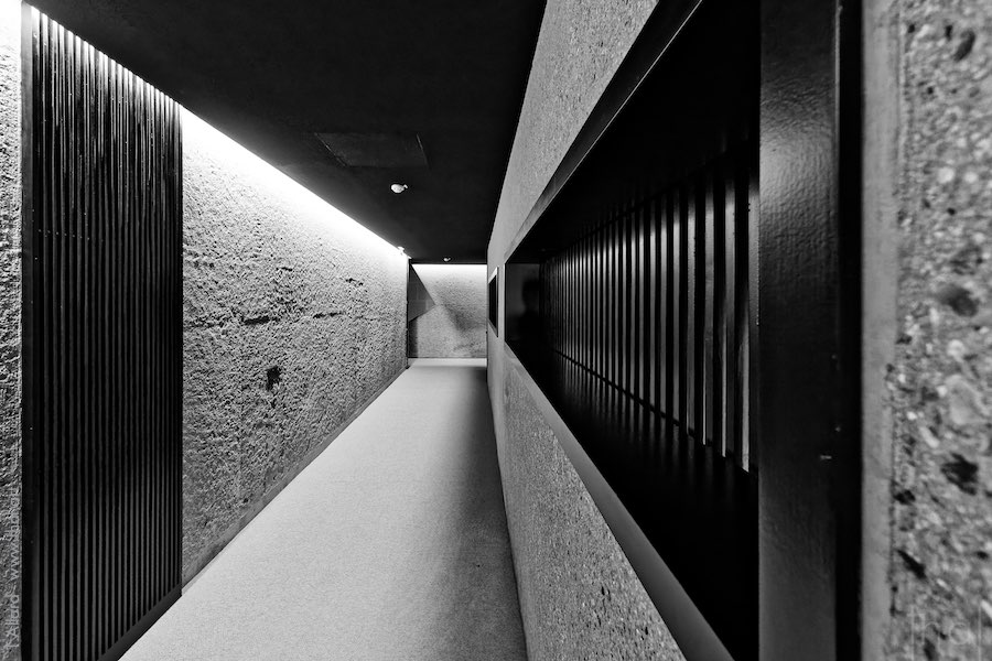 Couloir au siège de l'Unesco
